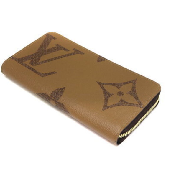 Louis Vuitton Zippy Wallet Monogram Giant Reverse Brown - Picture 1 of 6